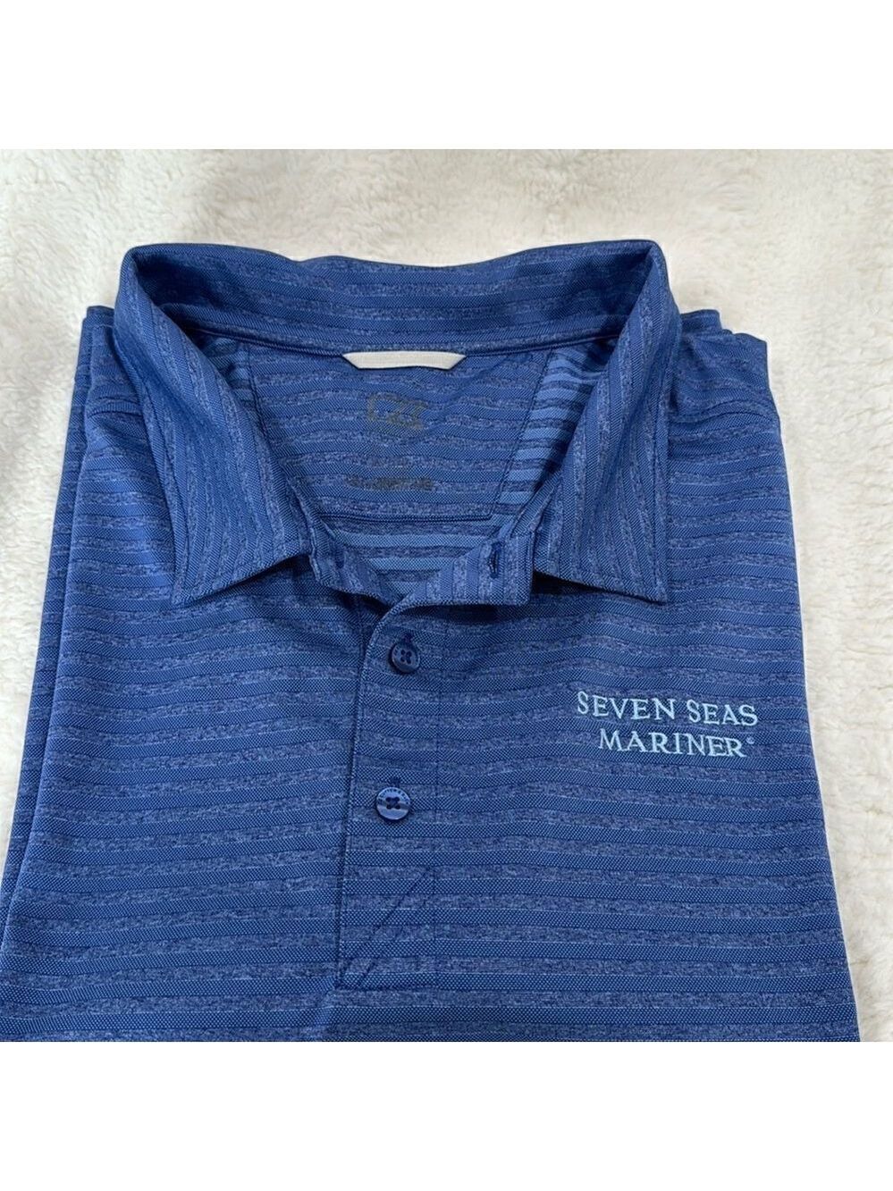 CUTTER & BUCK POLO SHIRT. - Picture 3 of 5